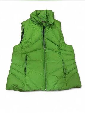 Kenneth Cole - Bright Green Puffer Vest - Zip Front